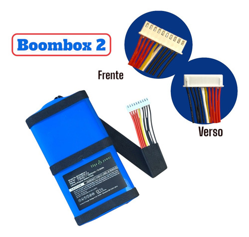 Bat-eria Compatível Com Jbl Boombox 2 + Kit Ferramentas