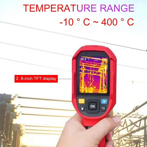 Pistola Termómetro Camara Térmica Infrarrojo Temperatur Ip65