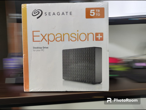 Seagate Steg5000100 - Disco Duro Externo De Expansión De 5 T Negro (Usado)