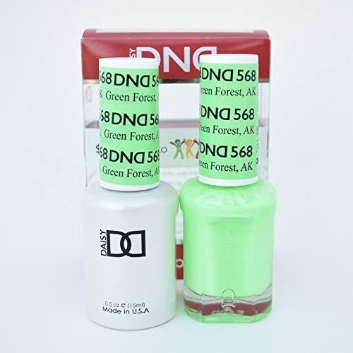 Esmalte De Uñas - Dnd Gel Set (dnd 568 Green Forest,