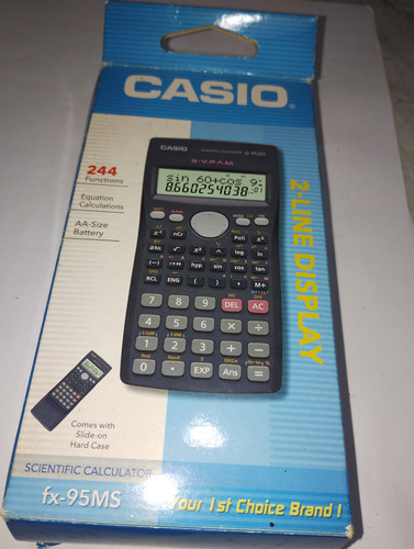 Calculadora Casio Fx-95ms 244 Funciones