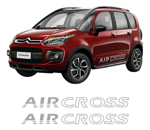 Faixa Lateral Air Cross Até 2015 Adesivo Aircross
