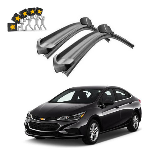 Plumas Flexibles Curvas Para Chevrolet Cruze 2018