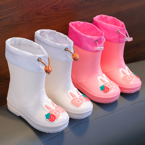 Botas De Lluvia Conejo Botas Para Lluvia Niño Confort Step