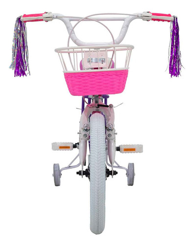 Bicicleta Amore Rodada 16 Rosa Infantil Tamaño del cuadro S