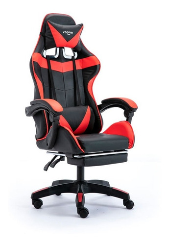 Silla Gamer Pc Ergonómica Reclinable Giratoria