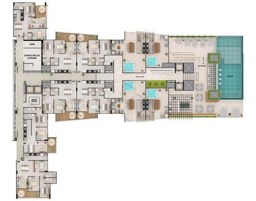 Imagem 6 de 10 de Apartamentos - Ref: V2002