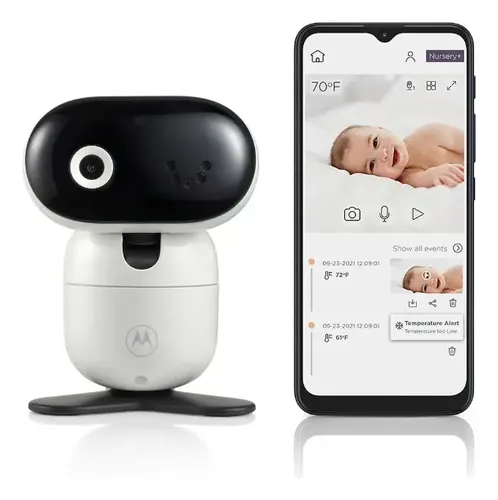 Motorola Baby PIP1010 câmera babá eletrônica panorâmica hd wifi c...