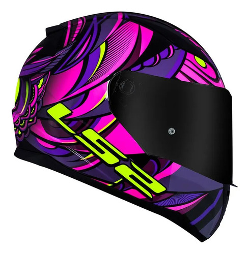 Capacete Ls2 Ff353 Rapid Athena Roxo - 60