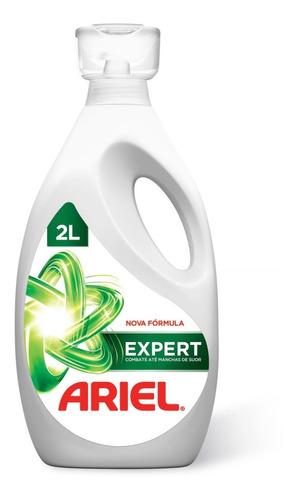 Lava-roupas Ariel expert frasco 2L