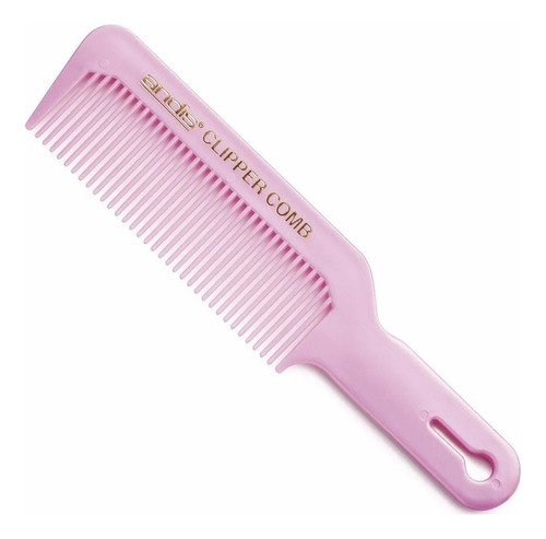 Peine Barbería Andis Clipper Comb Rosa Pelo Peluquería