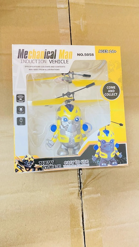 Mini Drone Transformers Bumblebee Con Sensor De Inducción