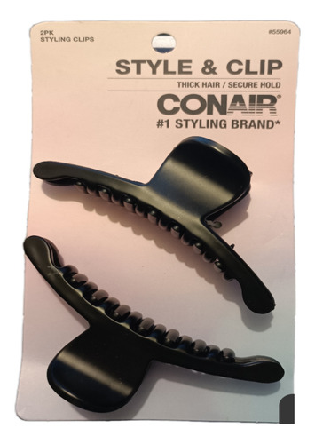 Pinza De Cabello Conair Style And Clip