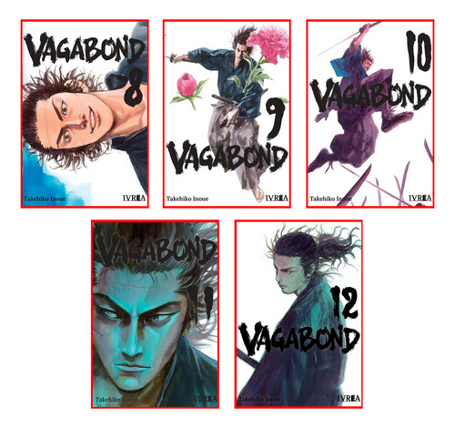 Combo Vagabond 8 A 12 - Manga - Ivrea
