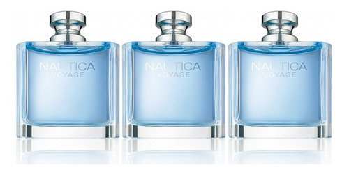 Nautica Voyage Paq De 3 Perfumes 100 Ml - Envíos Inmediatos
