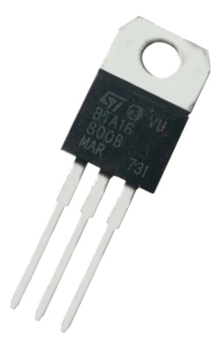 Transistor Triac Bta16 800 (1 Peça) Bta16-800 Bta16 Scr