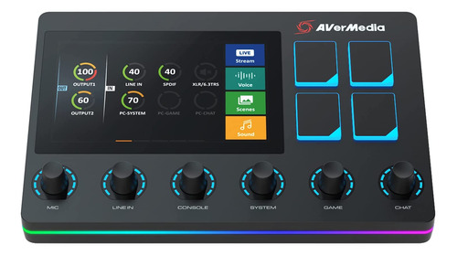 Avermedia Live Streamer Ax310 - Mezclador De Audio