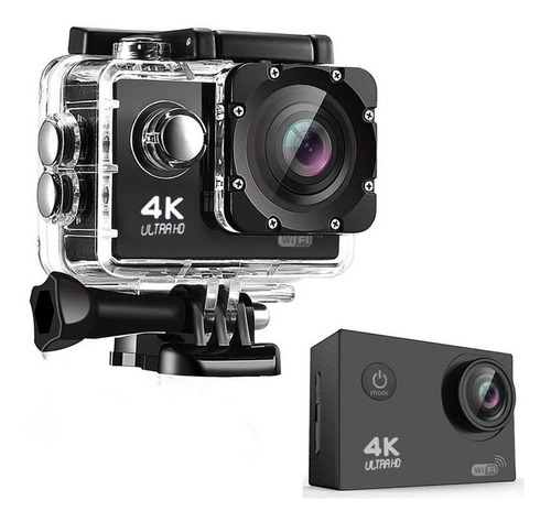 Camara Deportiva Sumergible 4k 24fps 12mp Wifi Tipo Sj4000