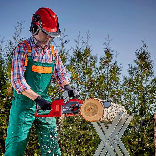 Imagen 7 de 9 de Motosierra Inalambrica Brushless 30cm Einhell Bateria 4 Amp