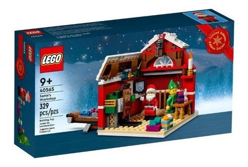 Blocos de montar Lego Santa's workshop 329 peças em caixa