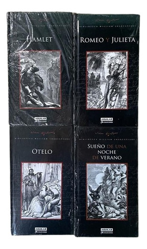 Libros William Shakespeare Clasicos Tapa Dura Oferta X4