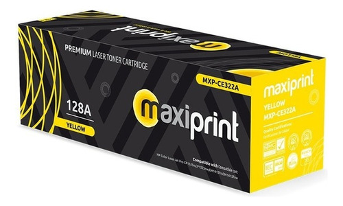 Toner Maxiprint Compatible Hp Ce322a/cb542a/cf212a/crg116y