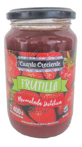 Imagen 1 de 6 de Mermelada Frutilla Dietetica Con Fructuosa 6un X400g