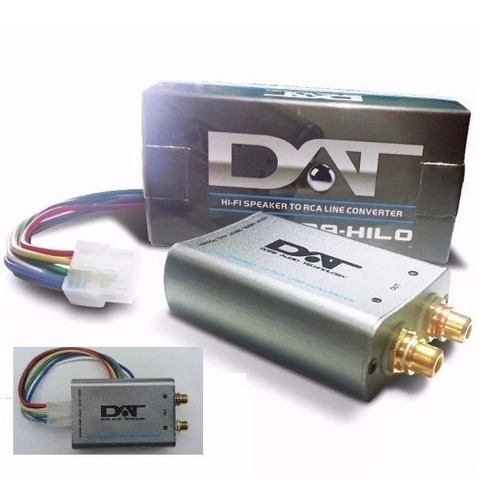 Conversor Rca Dat Hi Low Com Acionamento Remoto