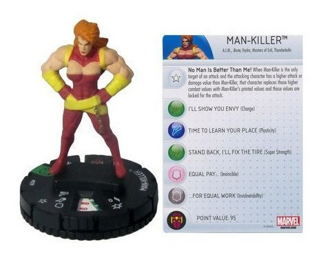 Man-killer #029 Marvel Nick Fury Agent Of Shield Heroclix