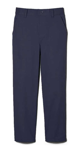 Pantalón Azul Escolar Gabardina Niño Talla 8