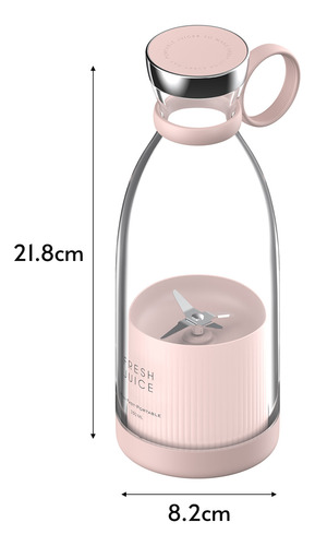 Licuadora Portátil Blend Jet 2, Mini Vaso Exprimidor Rápido