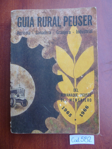 Guía Rural Peuser Del Almanaque Del Mensajero 1965 1966