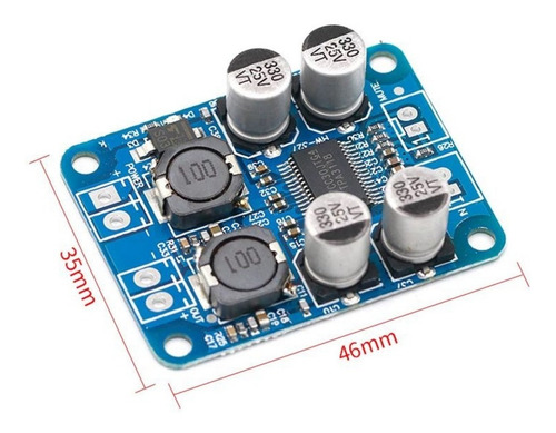 Modulo Amplificador De Audio Mono 60w Clase D Tpa3118