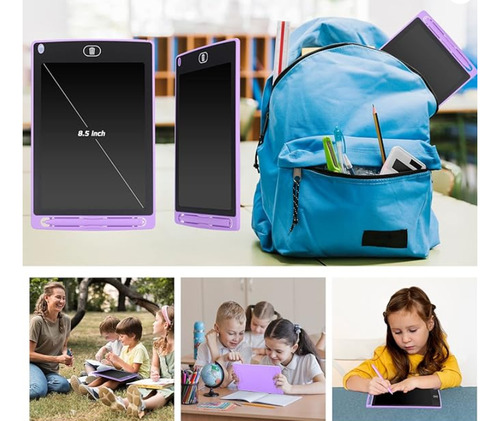 3 Pizarras Mágic Lcd Writing Tablet, Tablero De Dibujo Varios Colores