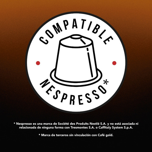 Imagen 4 de 6 de 10 Capsulas Cafe De Grano Espresso Gold - Elige Tu Variedad