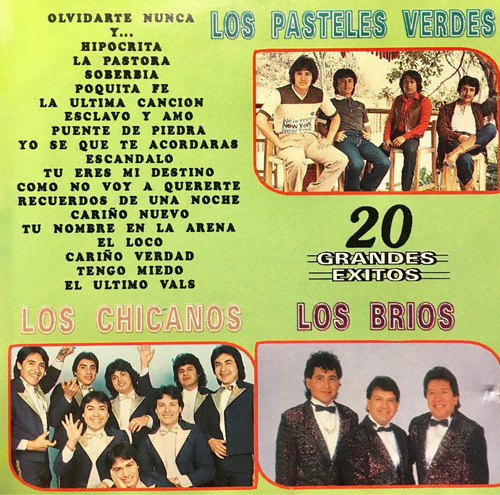 Cd Los Brios Los Chicanos Los Pasteles Verdes