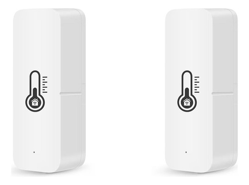 Batería Tuya Wifi Con Sensor De Temperatura Y Humedad, 2 Uni