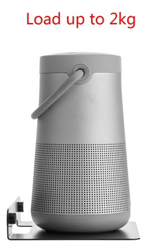 Soporte Metálico De Pared Universal Negro Para Altavoz Bluet