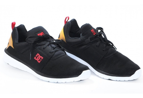 Tênis Dc Esportivo Heathrow Camurça Preto Masculino Original