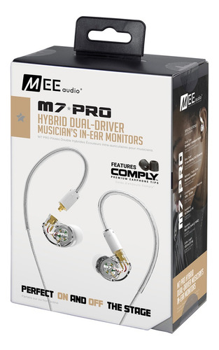 Fone De Ouvido Mee Audio M7 Pro Hybrid Dual-driver In-ear