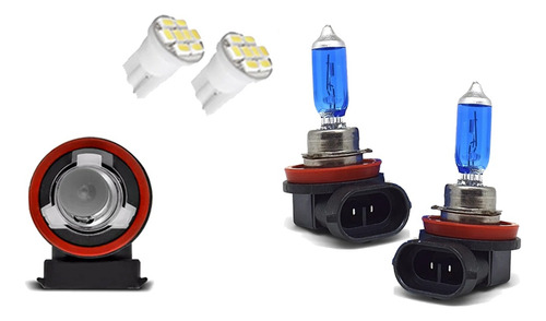 Kit Lâmpada Shocklight Farol Milha Ford Focus 2012 2013 2014