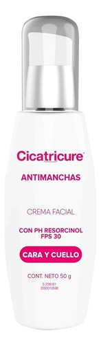Crema Facial Cicatricure Antimanchas Con  Resorcinol 50 g