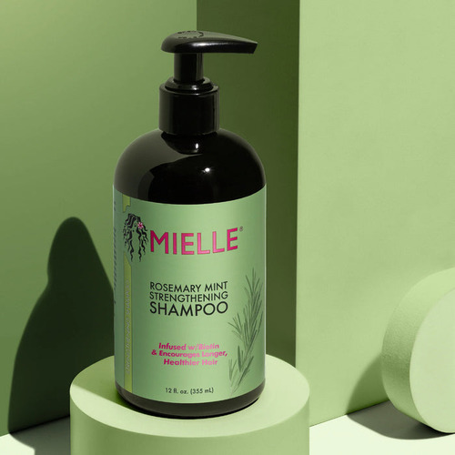 ChampĂș Fortalecedor Con Menta Y Romero 355 Ml Mielle