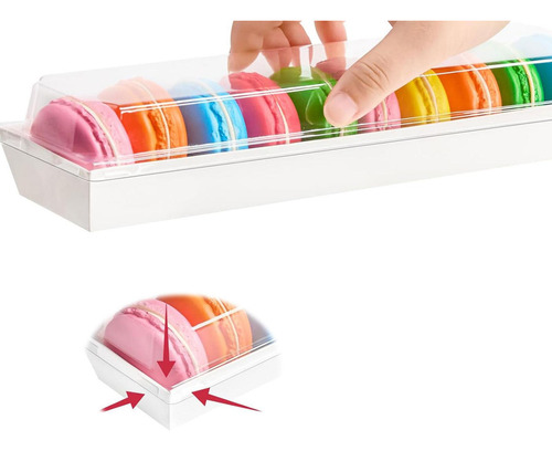 25 Cajas Para Macarrones, Cajas Para , Multiusos, Para