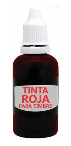 Tinta Para Timbre De Goma De 20 Ml - Central Timbres