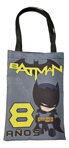 5 Dulceros Batman Modelo 1  Personalizados Fiesta Infantil