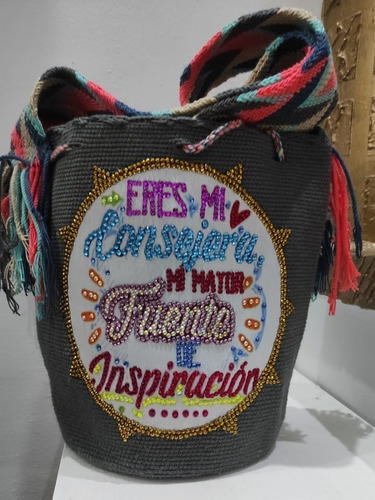 Mochila Wayuu Recamada 