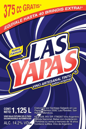 Vino Finca Las Payas - Las Yapas 