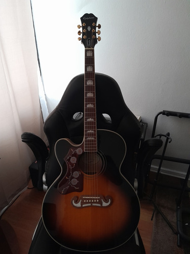 Guitarra EpiPhone J 200 Zurda