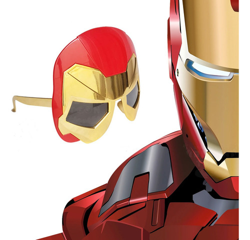 Lentes Iron Man Fiesta Disfraz Gracioso Héroe Avengers Stark